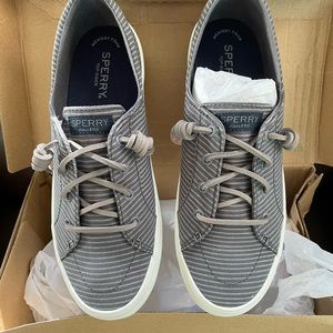 Sperry Crest Vibe Rail Stripe Grey